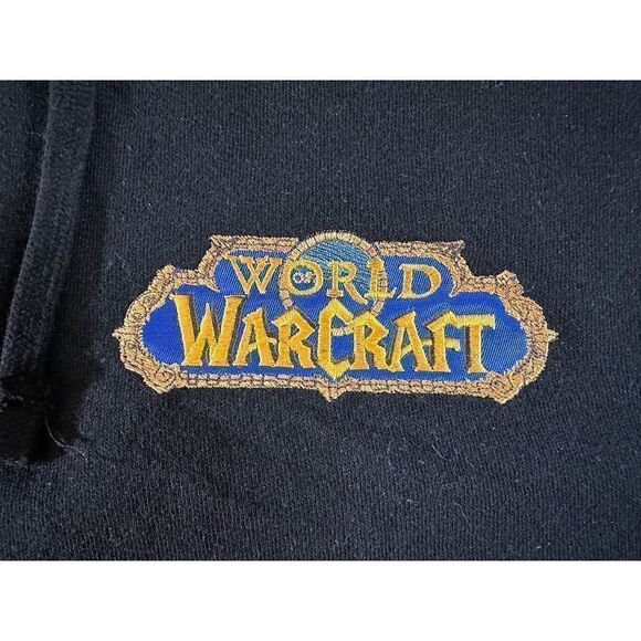 World of Warcraft Horde Black Hoodie Independent Trading Co Large Wow Jinx Lion - Picture 6 of 9